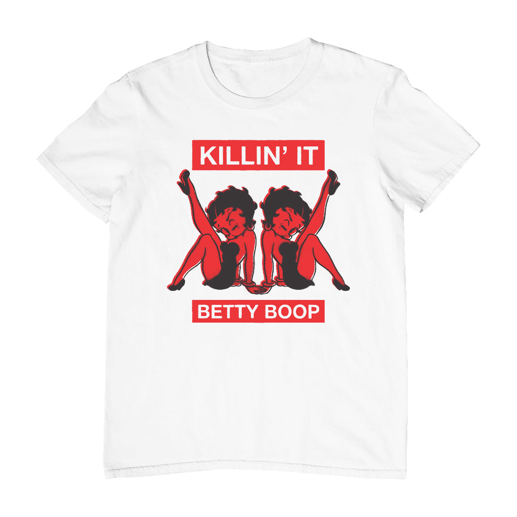 Betty Boop Pin-Up Killin' It Men's T-Shirt