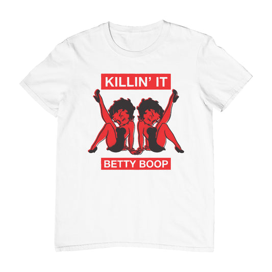 Betty Boop Pin-Up Killin' It Men's T-Shirt