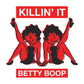 Betty Boop Pin-Up Killin' It Women's Sweatshirt