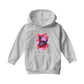 Betty Boop Pin-Up Never Boring XOXO Kids Hooded Sweatshirt