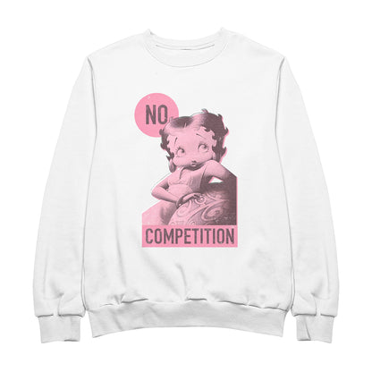 Betty Boop Pin-Up No Competition Men's Sweatshirt