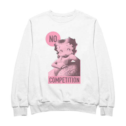 Betty Boop Pin-Up No Competition Women's Sweatshirt