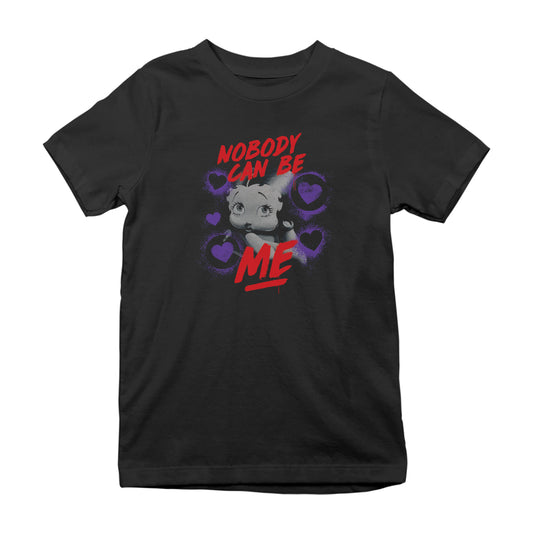 Betty Boop Pin-Up Nobody Can Be Me Kids T-Shirt