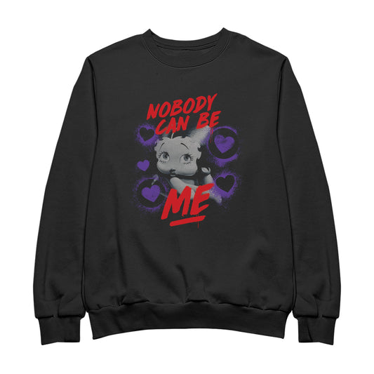 Betty Boop Pin-Up Nobody Can Be Me Men's Sweatshirt