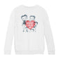 Betty Boop Heart Nobody Can Be Me Kids Sweatshirt