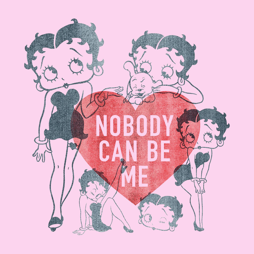 Betty Boop Heart Nobody Can Be Me Men's Sweatshirt