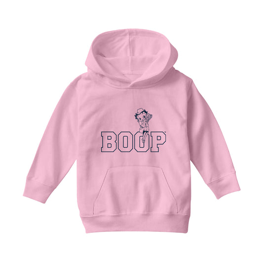 Betty Boop Baseball Catcher's Mitt Kids Hooded Sweatshirt