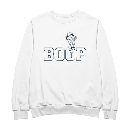Betty Boop Baseball Catcher's Mitt Men's Sweatshirt