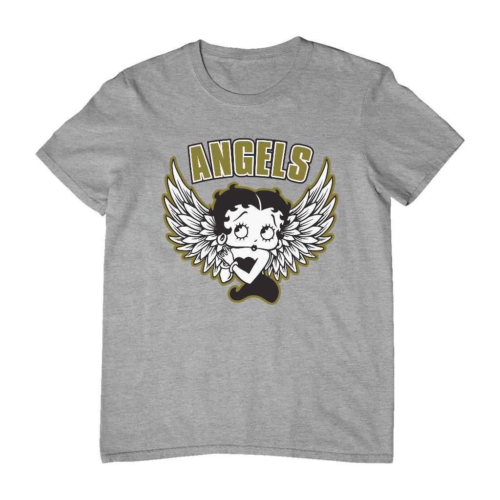 Betty Boop Angels Wings Men's T-Shirt