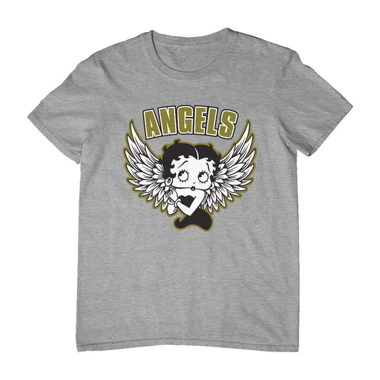 Betty Boop Angels Wings Men's T-Shirt