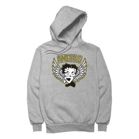 Betty Boop Angels Wings Women's Hooded Sweatshirt