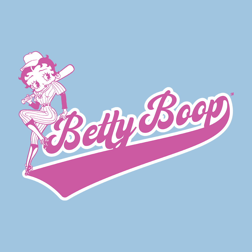 Betty Boop Baseball College Sports Women's Hooded Sweatshirt