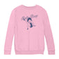 Betty Boop Pin-Up Classic Leg Kick Pose Kids Sweatshirt
