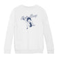 Betty Boop Pin-Up Classic Leg Kick Pose Kids Sweatshirt