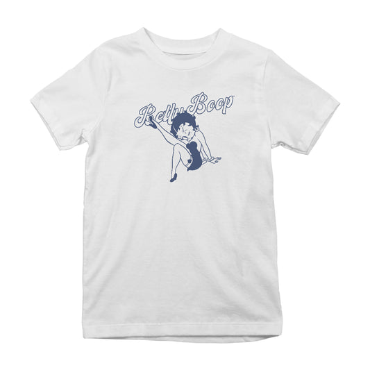 Betty Boop Pin-Up Classic Leg Kick Pose Kids T-Shirt