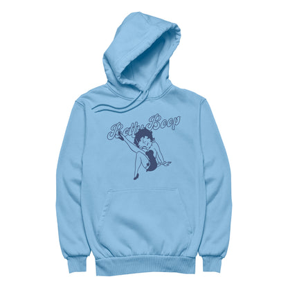 Betty Boop Pin-Up Classic Leg Kick Pose Women's Hooded Sweatshirt