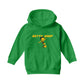 Betty Boop Football Soccer Ball Kick Kids Hooded Sweatshirt