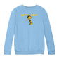 Betty Boop Football Soccer Ball Kick Kids Sweatshirt