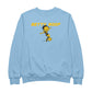 Betty Boop Football Soccer Ball Kick Men's Sweatshirt