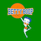 Betty Boop Basketball College Sports Logo Kids T-Shirt