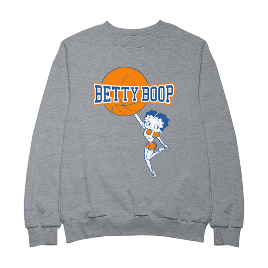 Betty Boop Basketball College Sports Logo Men's Sweatshirt