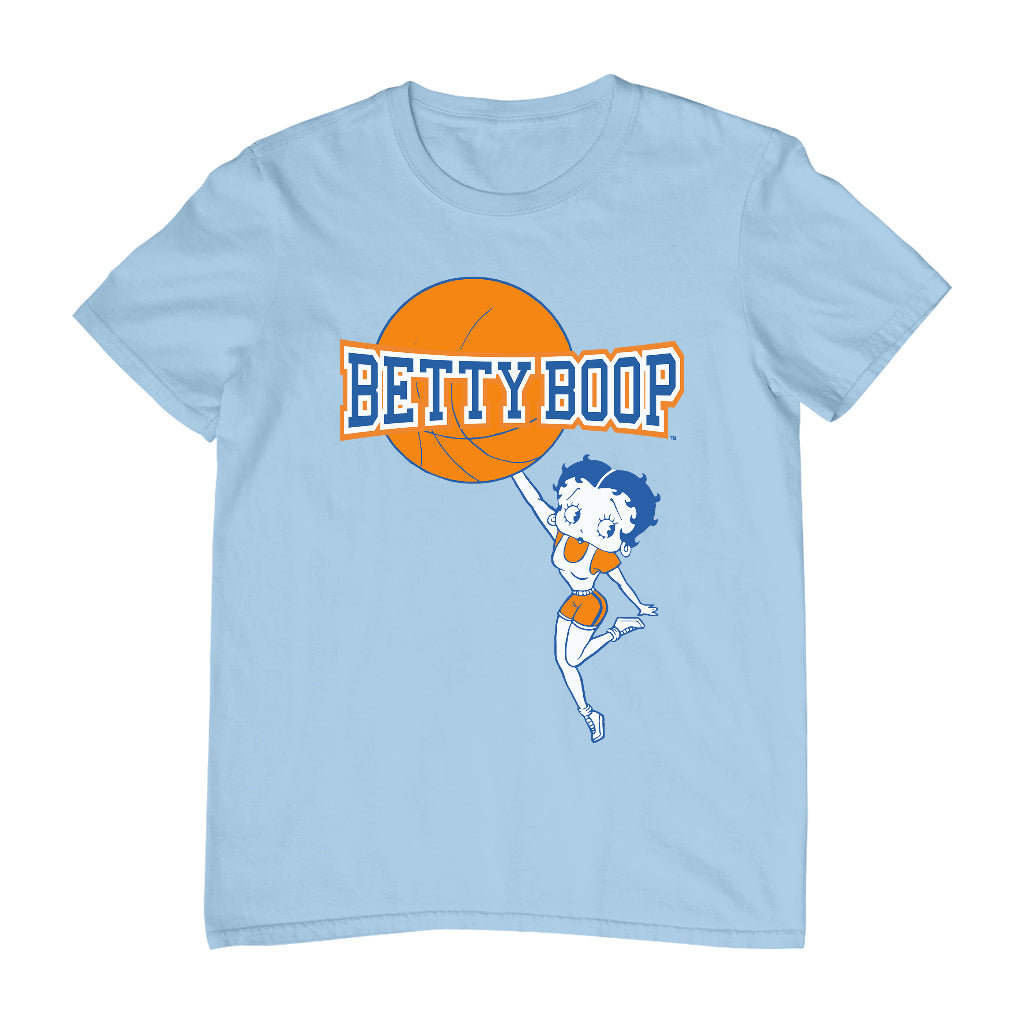 Betty Boop Basketball College Sports Logo Men's T-Shirt