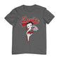 Betty Boop Devils College Sports Text Men's T-Shirt