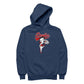 Betty Boop Devils College Sports Text Women's Hooded Sweatshirt