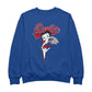 Betty Boop Devils College Sports Text Women's Sweatshirt