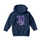 Betty Boop 1930 Boop Love College Sports Text Kids Hooded Sweatshirt