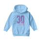 Betty Boop 1930 Boop Love College Sports Text Kids Hooded Sweatshirt