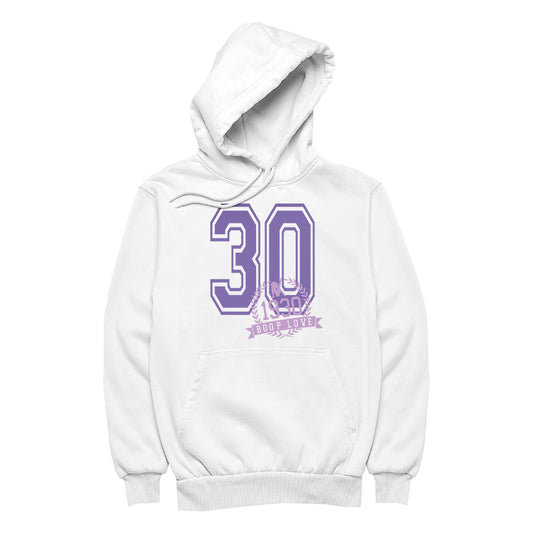 Betty Boop 1930 Boop Love College Sports Text Women's Hooded Sweatshirt
