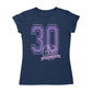 Betty Boop 1930 Boop Love College Sports Text Women's T-Shirt