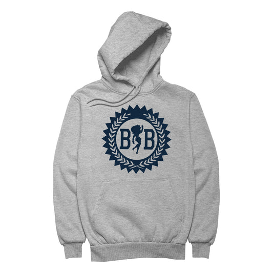 Betty Boop Silhouette BB Laurel Wreath Women's Hooded Sweatshirt