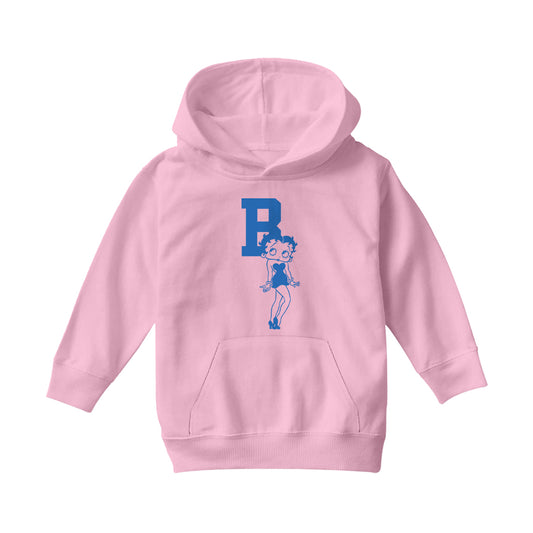 Betty Boop B Pout Pose Kids Hooded Sweatshirt