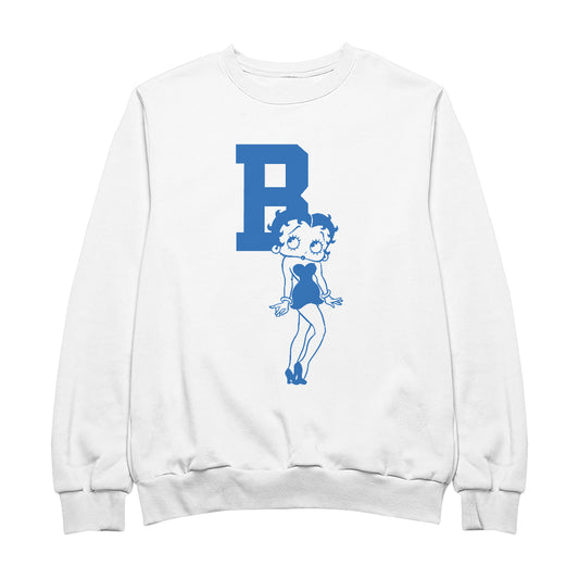 Betty Boop B Pout Pose Men's Sweatshirt