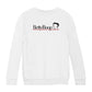 Betty Boop Heart Line Blowing Kiss Kids Sweatshirt