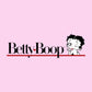 Betty Boop Heart Line Blowing Kiss Women's T-Shirt