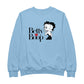 Betty Boop Blowing Kiss Heart Men's Sweatshirt
