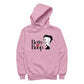 Betty Boop Blowing Kiss Heart Women's Hooded Sweatshirt