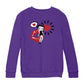 Betty Boop Heart Kiss Icons Kids Sweatshirt