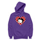 Betty Boop Polka Dot Heart Men's Hooded Sweatshirt