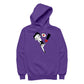 Betty Boop Exclamation Heart Heel Pose Men's Hooded Sweatshirt