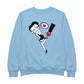 Betty Boop Exclamation Heart Heel Pose Men's Sweatshirt