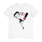 Betty Boop Exclamation Heart Heel Pose Men's T-Shirt