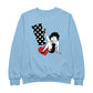 Betty Boop Polka Dot Exclamation Heart Men's Sweatshirt
