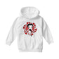 Betty Boop Polka Dot Heart Circle Kids Hooded Sweatshirt