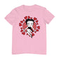 Betty Boop Polka Dot Heart Circle Men's T-Shirt
