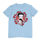 Betty Boop Polka Dot Heart Circle Men's T-Shirt