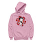 Betty Boop Polka Dot Heart Circle Women's Hooded Sweatshirt